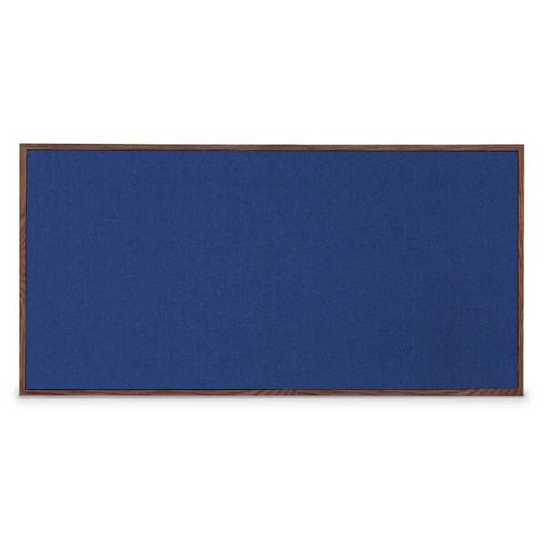 Combo Board, 72"x48", Bronze Frame/Black Porcelain & Rubber